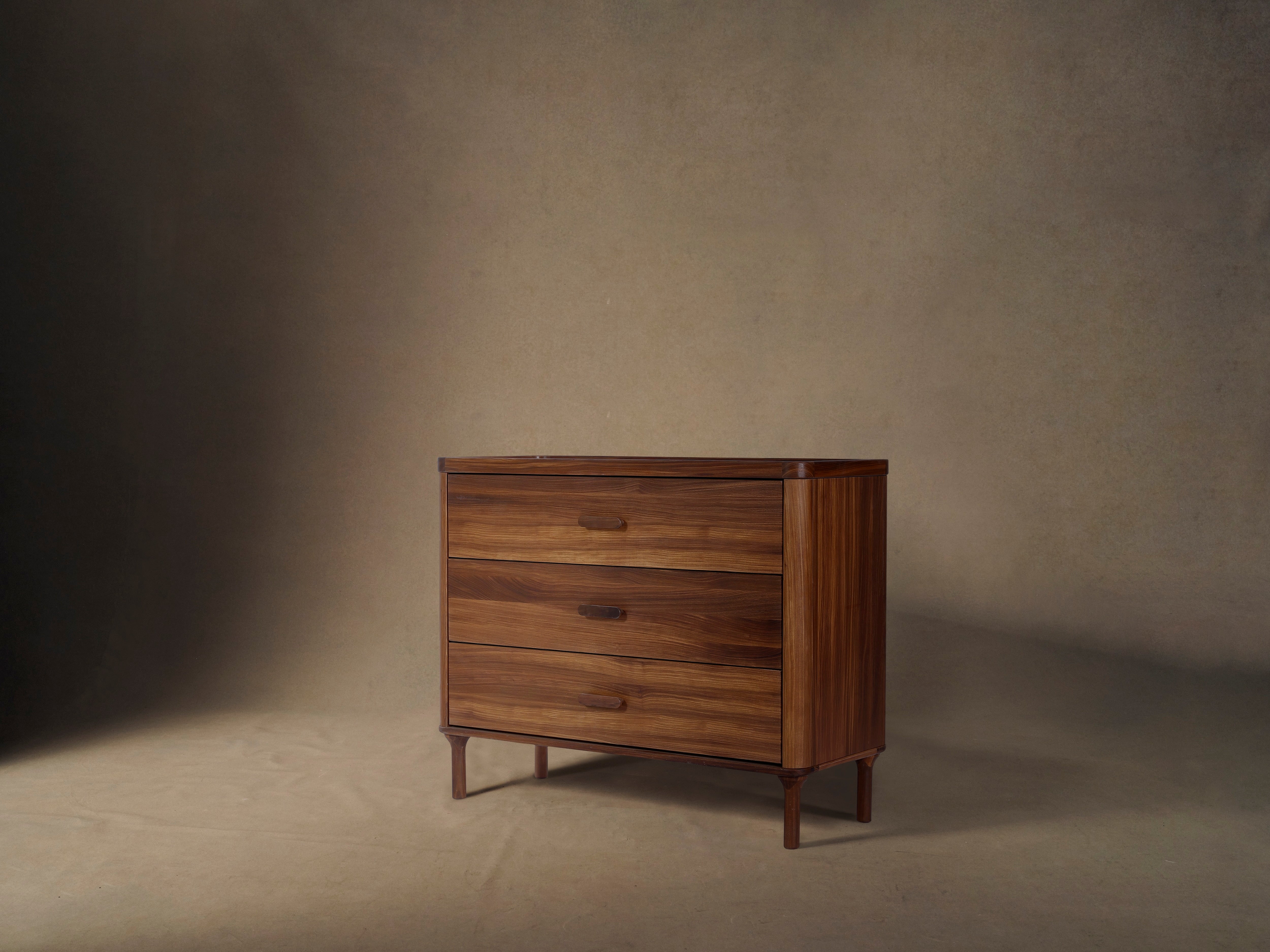 Willow 3-Drawer Chest in Teak