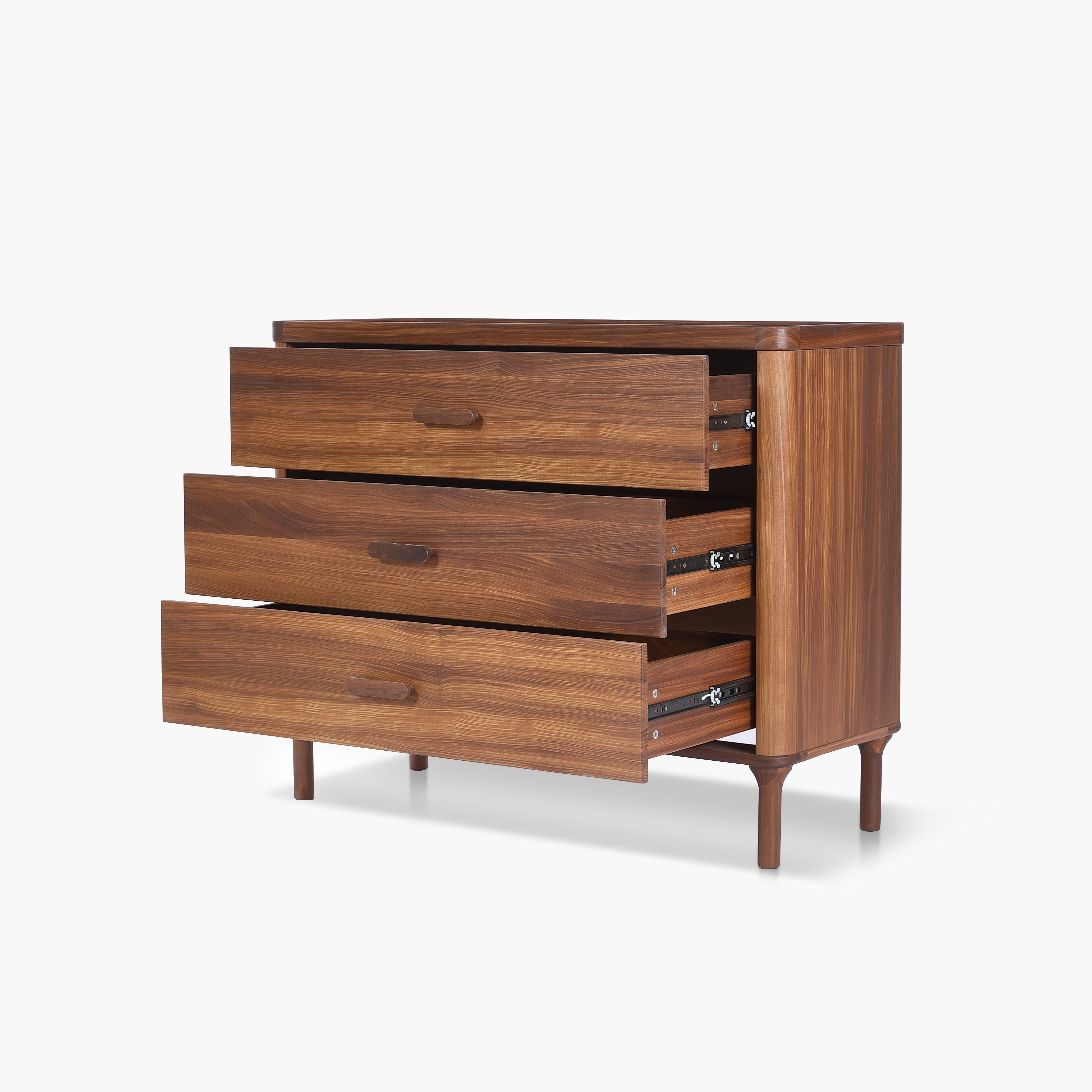 Willow 3-Drawer Chest in Teak